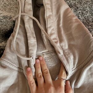 John Galt oversized zip up hoodie, one size